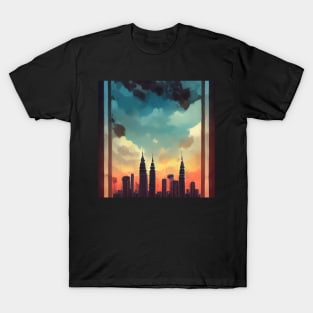 Kuala Lumpur | Comics style T-Shirt